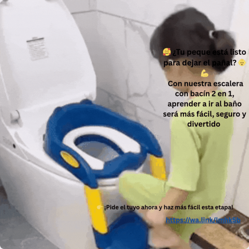 Asiento de entrenamiento para bebe 2 en 1, 💧