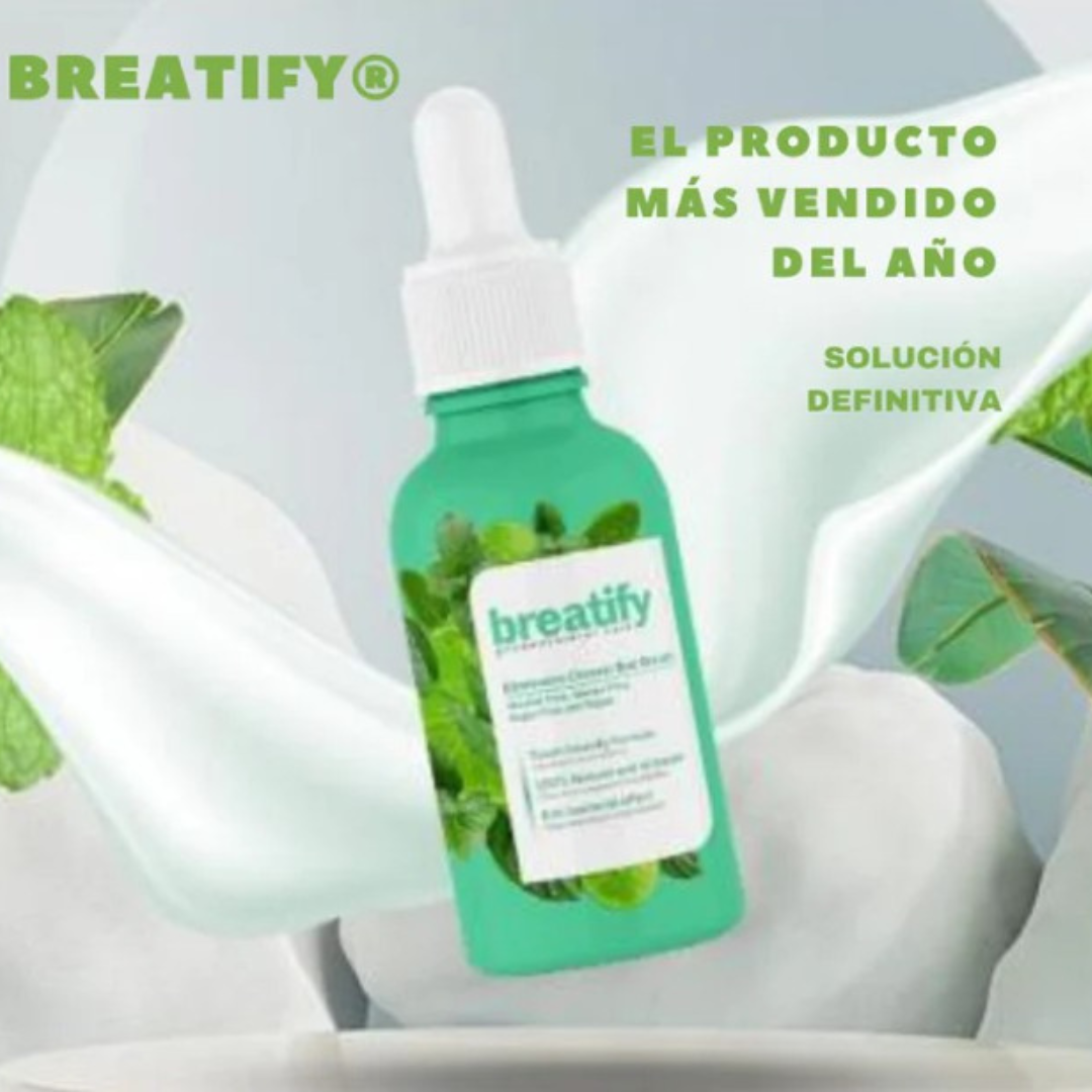 ADIOS MAL ALIENTO, BREATIFY