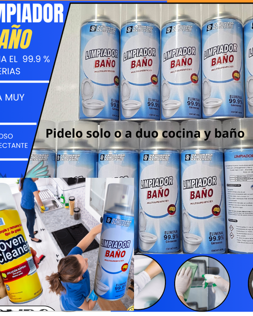 DUO DE LIMPIEZA COCINA BAÑO