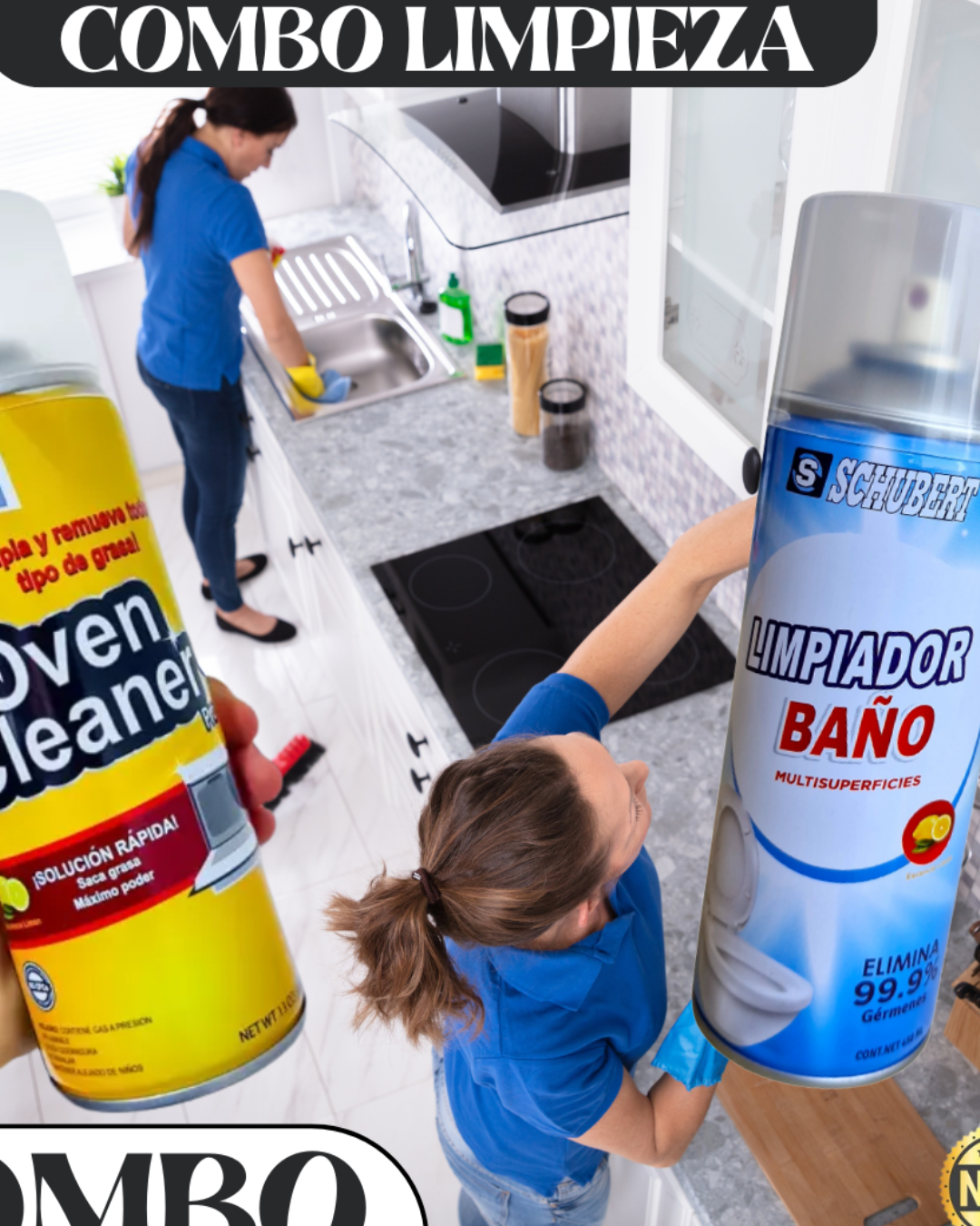 DUO DE LIMPIEZA COCINA BAÑO