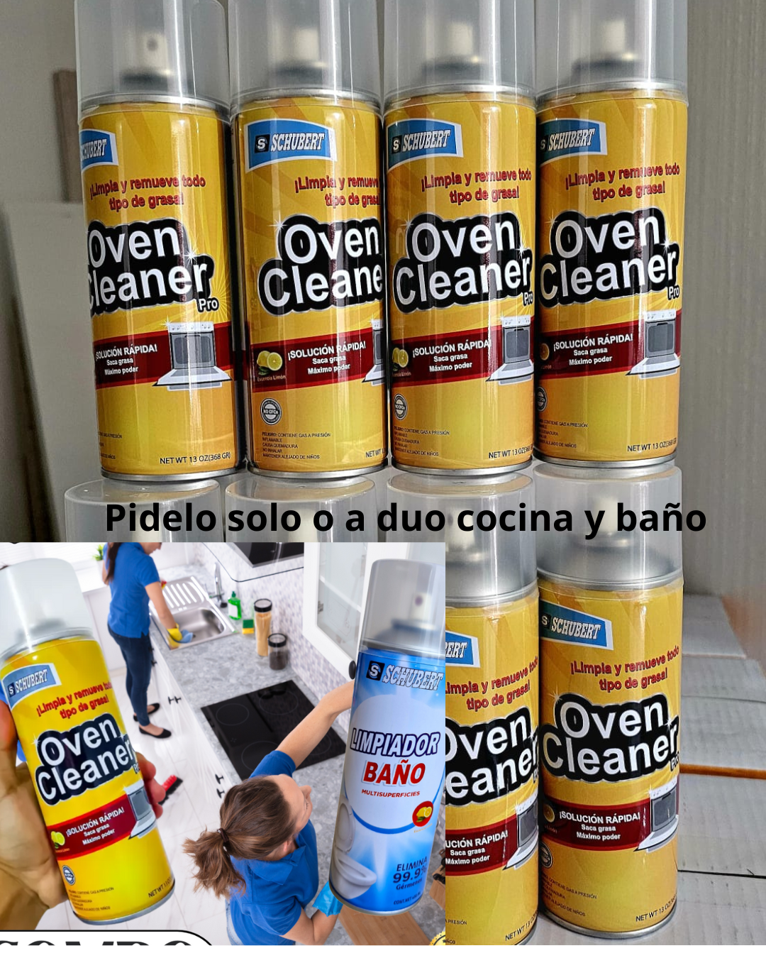 DUO DE LIMPIEZA COCINA BAÑO