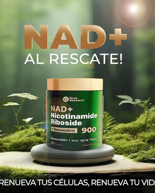 NAD+ Aliado para una mente despierta, un corazón fuerte, vida activa.