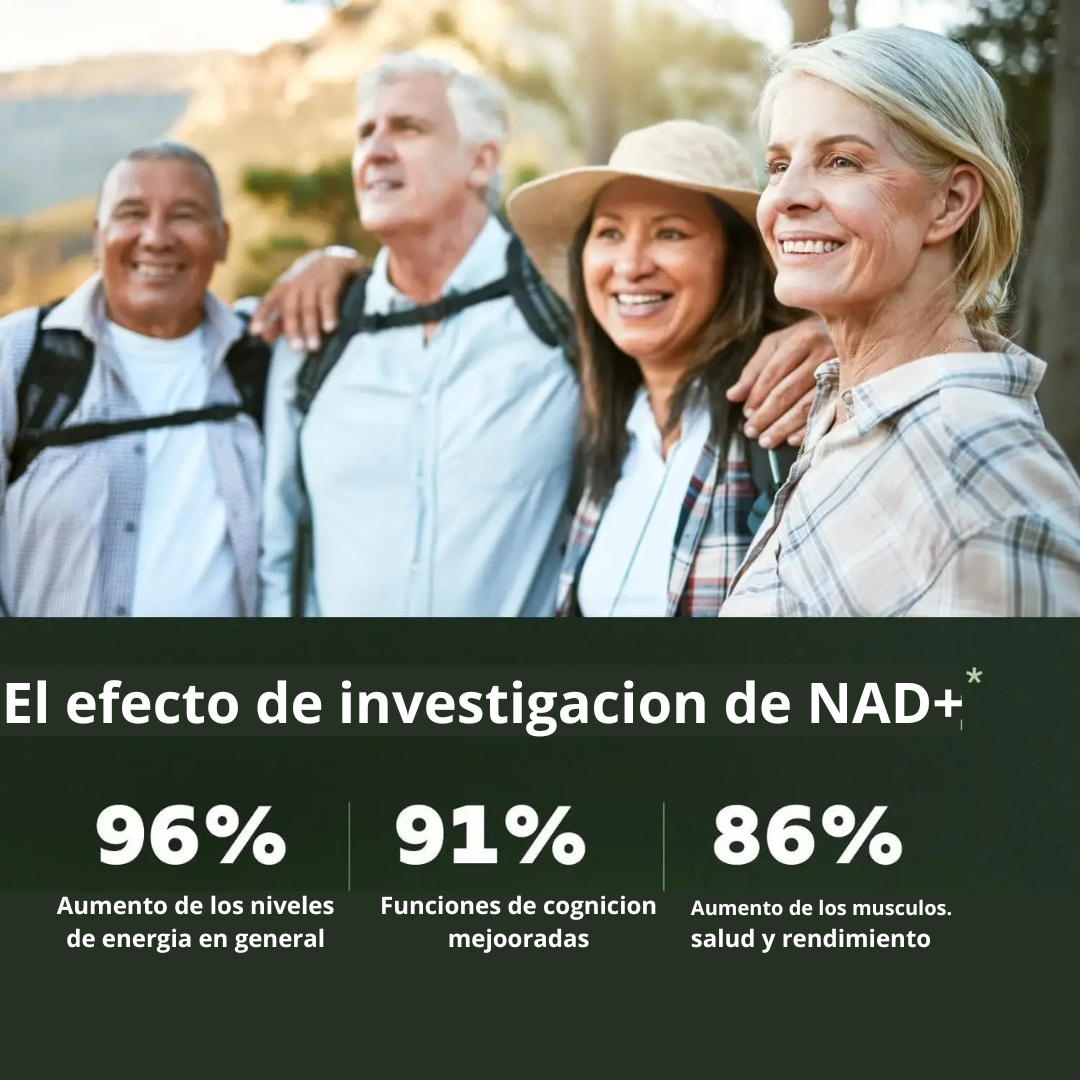 NAD+ Aliado para una mente despierta, un corazón fuerte, vida activa.