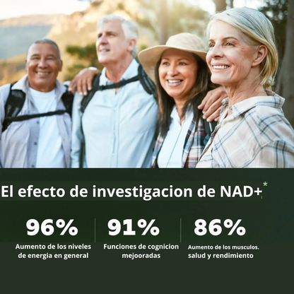 NAD+ Aliado para una mente despierta, un corazón fuerte, vida activa.