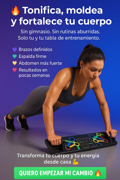 ¡Entrena donde quieras, cuando quieras!