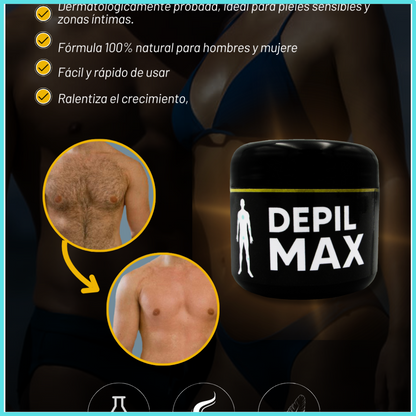 DEPILMAX, CREMA DEPILADORA PARA EL Y PARA ELLA.❤👌🎁