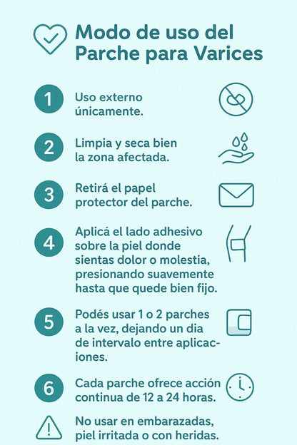 Parches Para Varices VeinHealth