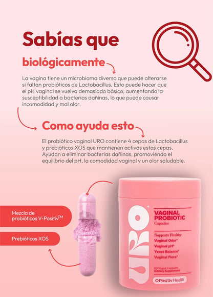 Manten tu Zona V en armonia con URO PROBIOTIC