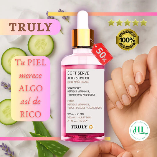 Truly | Frescura, aroma y belleza donde más lo necesitas.