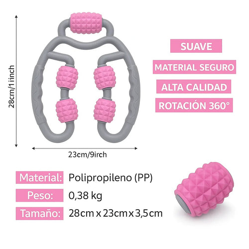 Rodillo masajeador 360° Anticelulitis