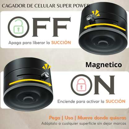 El nuevo Cargador Magnético 360° super power